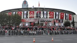 Beşiktaş Cumhuriyet Bayramı’nı Vodafone Park’ta kutladı