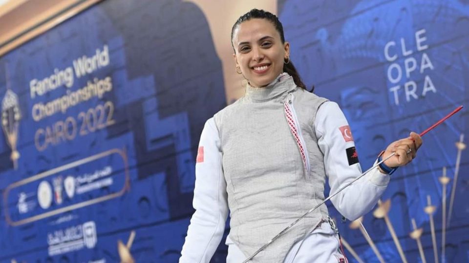 Milli eskrimci İrem Karamete Baldini İspanya’da 6’ncı oldu