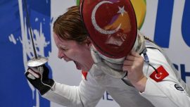 Milli sporcu Elke Lale van Achterberg 2 gümüş madalya kazandı